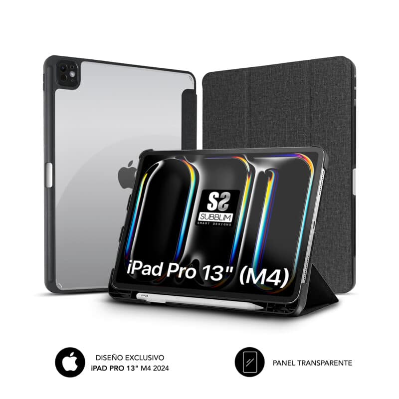 Fundas Clear Shock Case IPad Pro M4 2024 Archivos Subblim