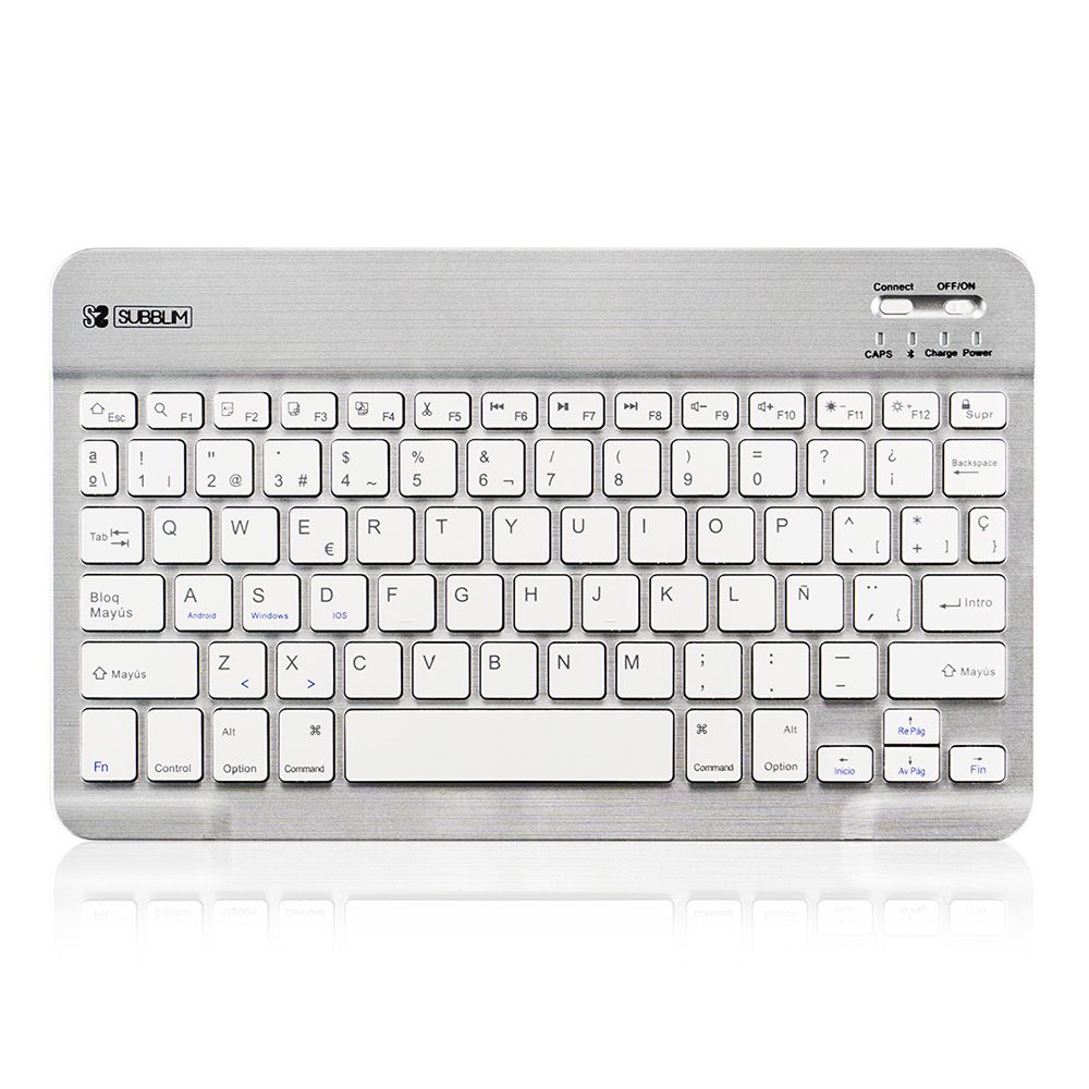 SUB-KBT-SM0001 Smart Wireless Keyboard Silver-