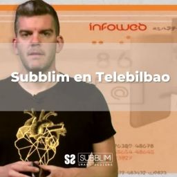 Clip del programa informatic.com de Telebilbao, periodista Ibai Sánchez de la sección Infoweb donde apareció Subblim como web recomendada
