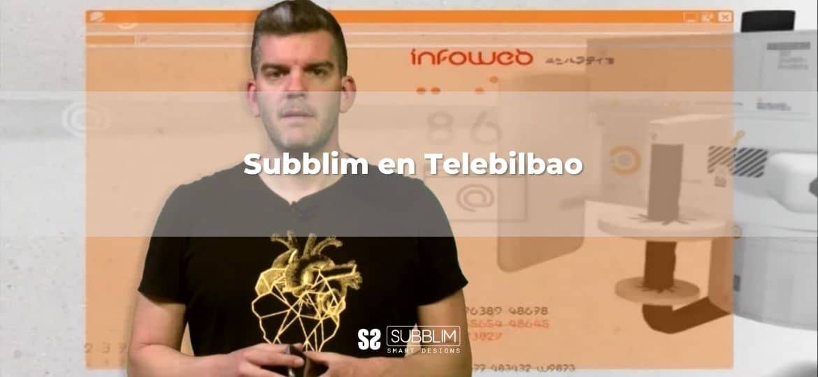Clip del programa informatic.com de Telebilbao, periodista Ibai Sánchez de la sección Infoweb donde apareció Subblim como web recomendada