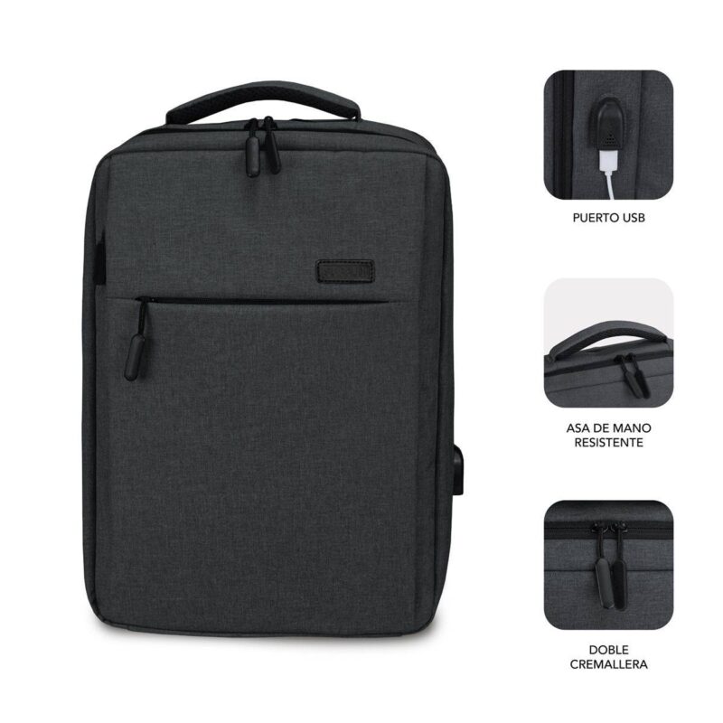 ✅ MOCHILA PARA PORTÁTIL TRAVELLER Air Padding 15,6"
