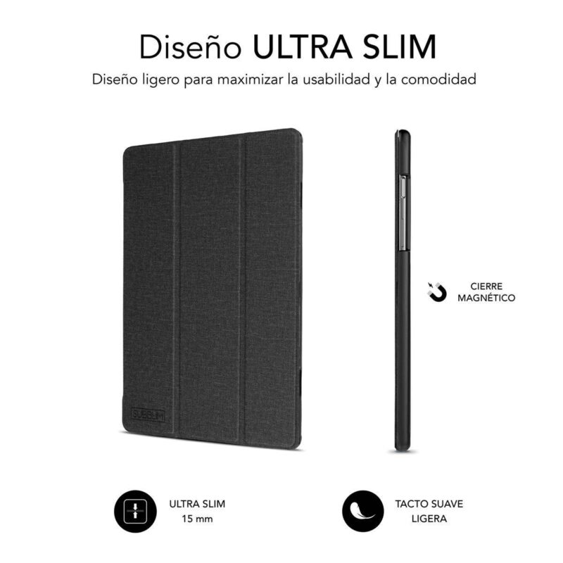 ✅ FUNDA TABLET SHOCK CASE Samsung TAB A7 T500/505 10,4″ Black