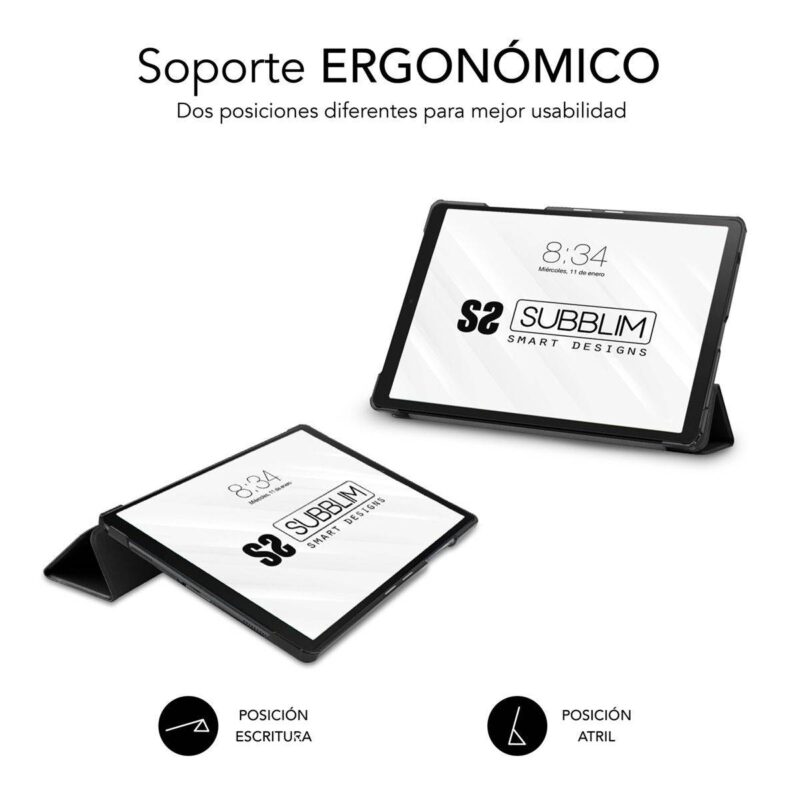 ✅ FUNDA TABLET SHOCK CASE Samsung TAB A7 T500/505 10,4″ Black