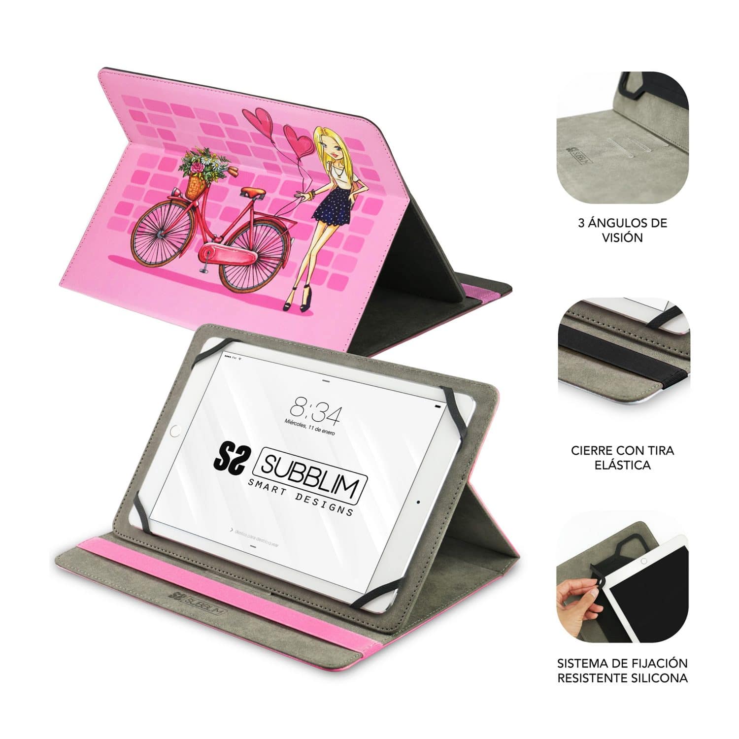 trendy tablet case fashion girls-2