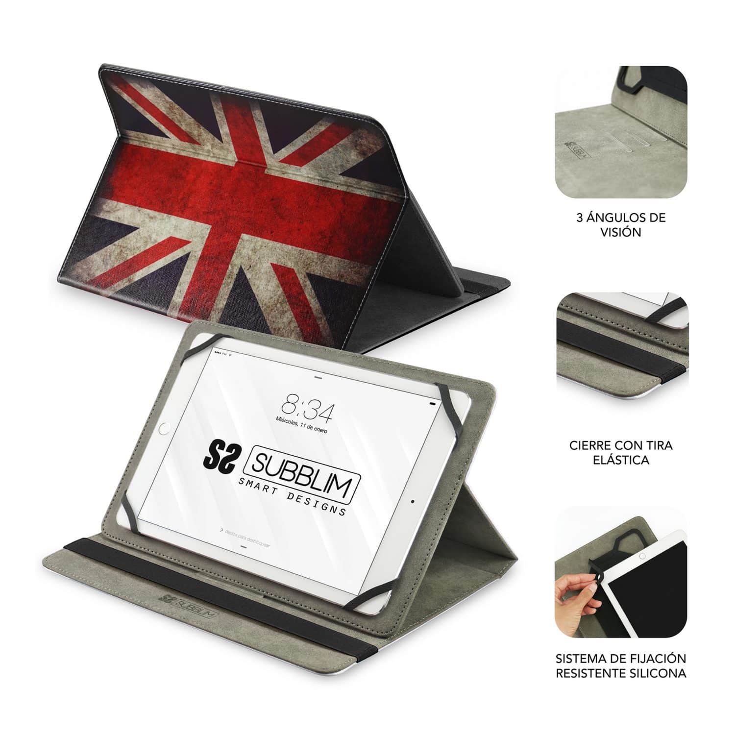 trendy tablet case england union jack-2