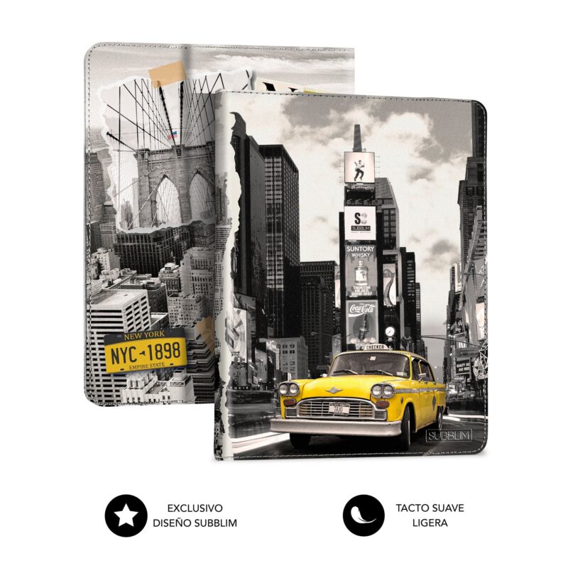 trendy tablet case new york taxi-3