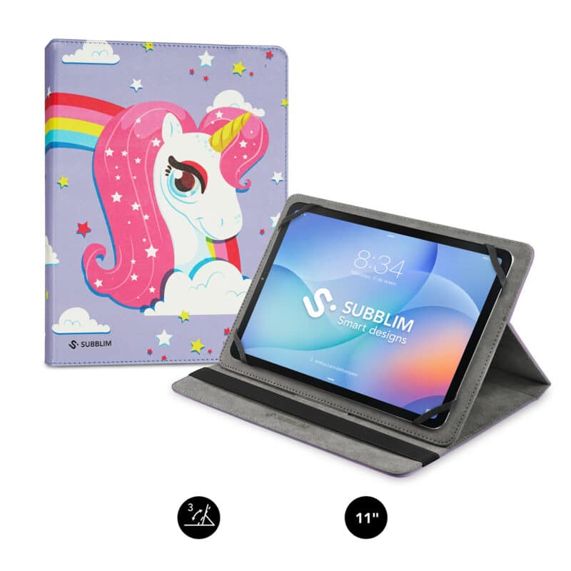 Capa Universal para Tablet Trendy Case Unicorn de 9,6" a 11"