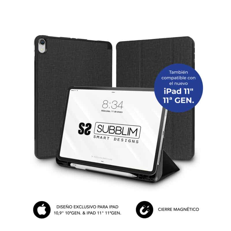 Funda Tablet Shock Case para iPad 10,9"/11" 10a Gen y 11a Gen Negro