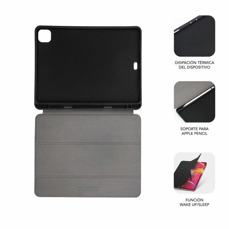 Funda Tablet Shock Case Para Ipad Pro 11" 2021/20/18 Negro - Imagen 3