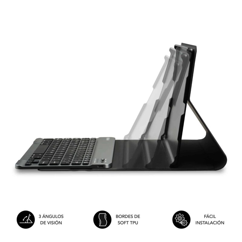 Funda para tablet Lenovo con teclado y tres posiciones atril