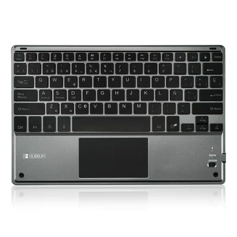 ✅ Cómo escoger una funda con teclado para mi Tablet Teclado para tablet con toucpad