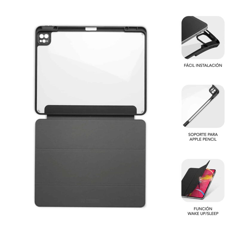 ✅ Funda Tablet Clear Shock Case Ipad Pro 12,9"