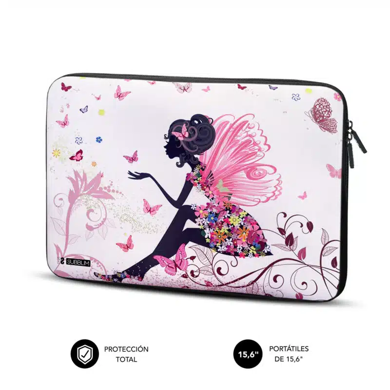 Funda Ordenador Neopreno Trendy Sleeve Neo Hada 15.6"