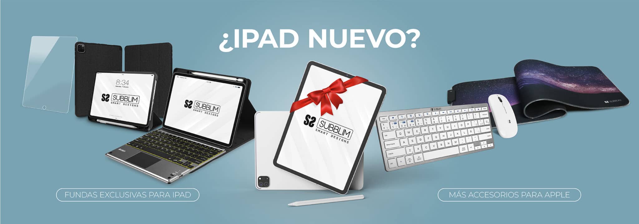 ✅ Accesorios compatibles con iPad, ¿qué necesitas?