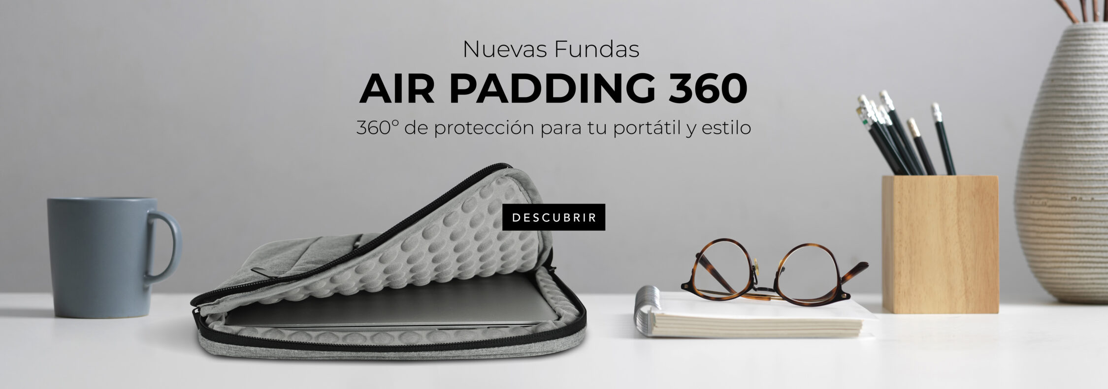 nuevas fundas para portátil air padding 360 grados de protección para tu portátil y estilo para tu outfit