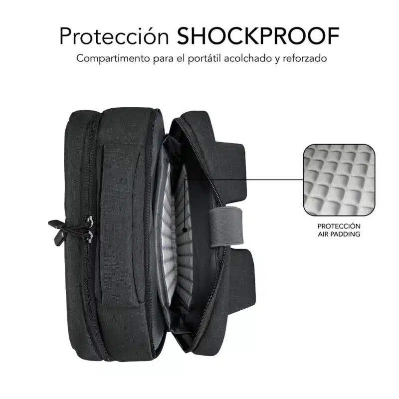 Mochila Para Portátil Traveller Airpadding 15.6" - Imagen 5