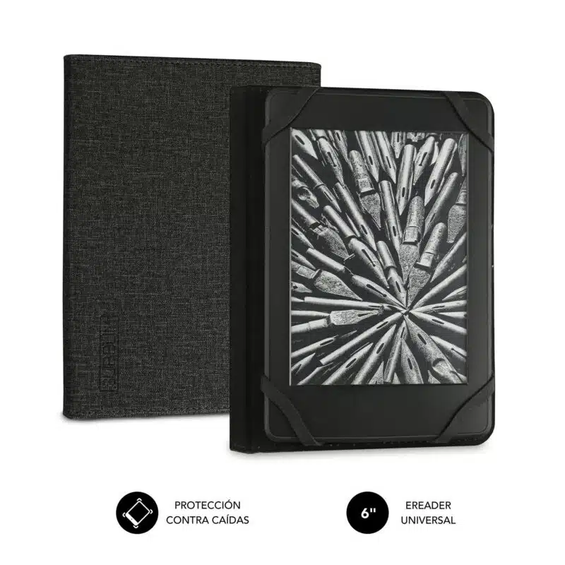 Funda Libro Electrónico Clever Negra