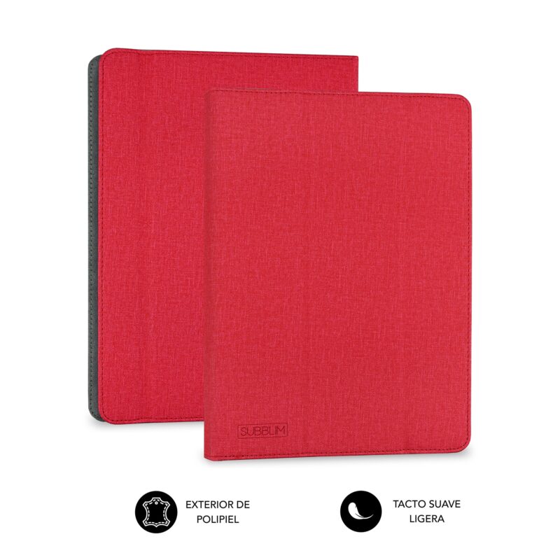 ✅ Funda tablet universal FREECAM CASE 9.6″-11″ - Rojo