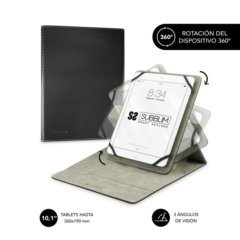 ✅ Funda tablet universal ROTATE 360 EXECUTIVE CASE 9.6″-11″ - Negro