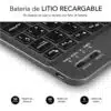 Teclado Bluetooth Smart Para Tablet O Ipad  GrisNegro - Imagen 4