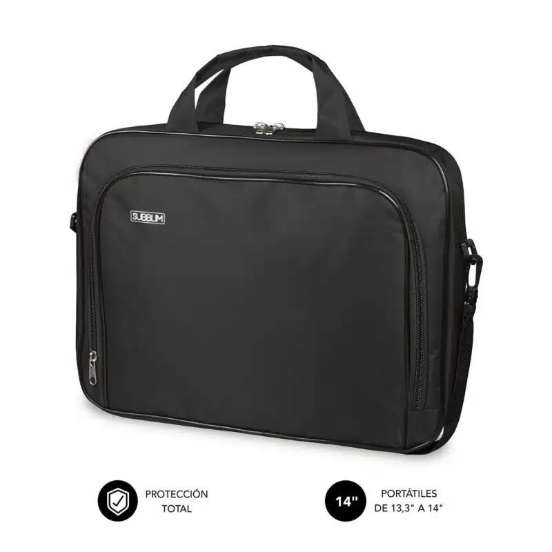 Sacoche Oxford pour ordinateur portable 13,3"-14" noire