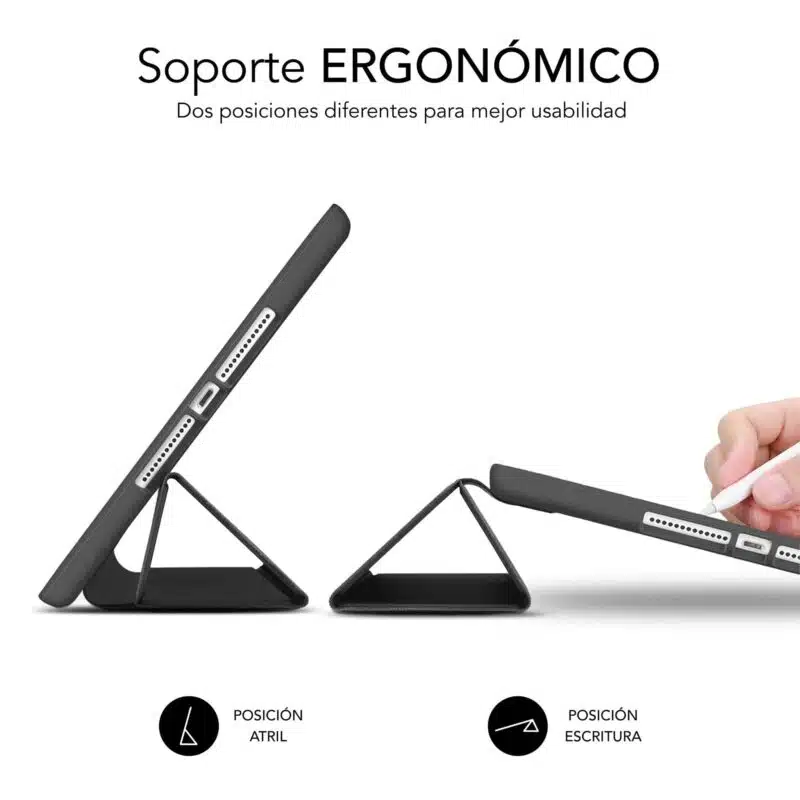 Funda Tablet Ipad 10.2" 9/8/7 Gen Shock Case Negro - Imagen 5