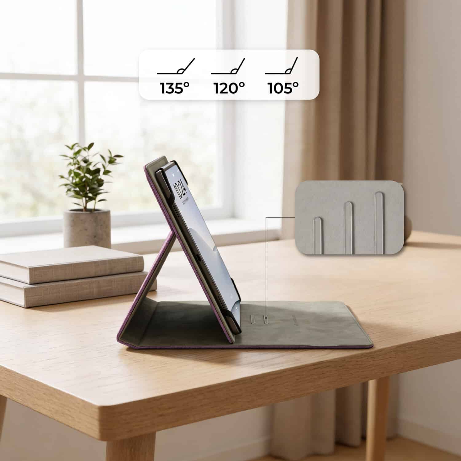 SUB-CUT-1CT003 Clever Stand Tablet Case Pink 2