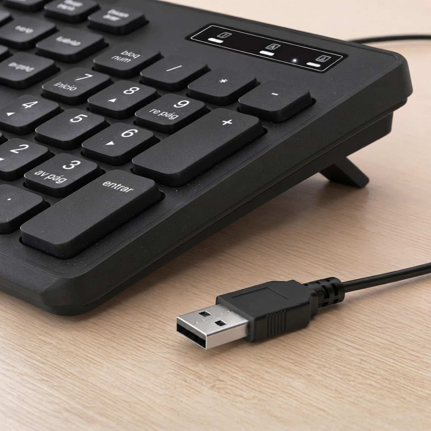 SUBKBC-0SSK50 Teclado Business Slim Silencioso con cable USB_4