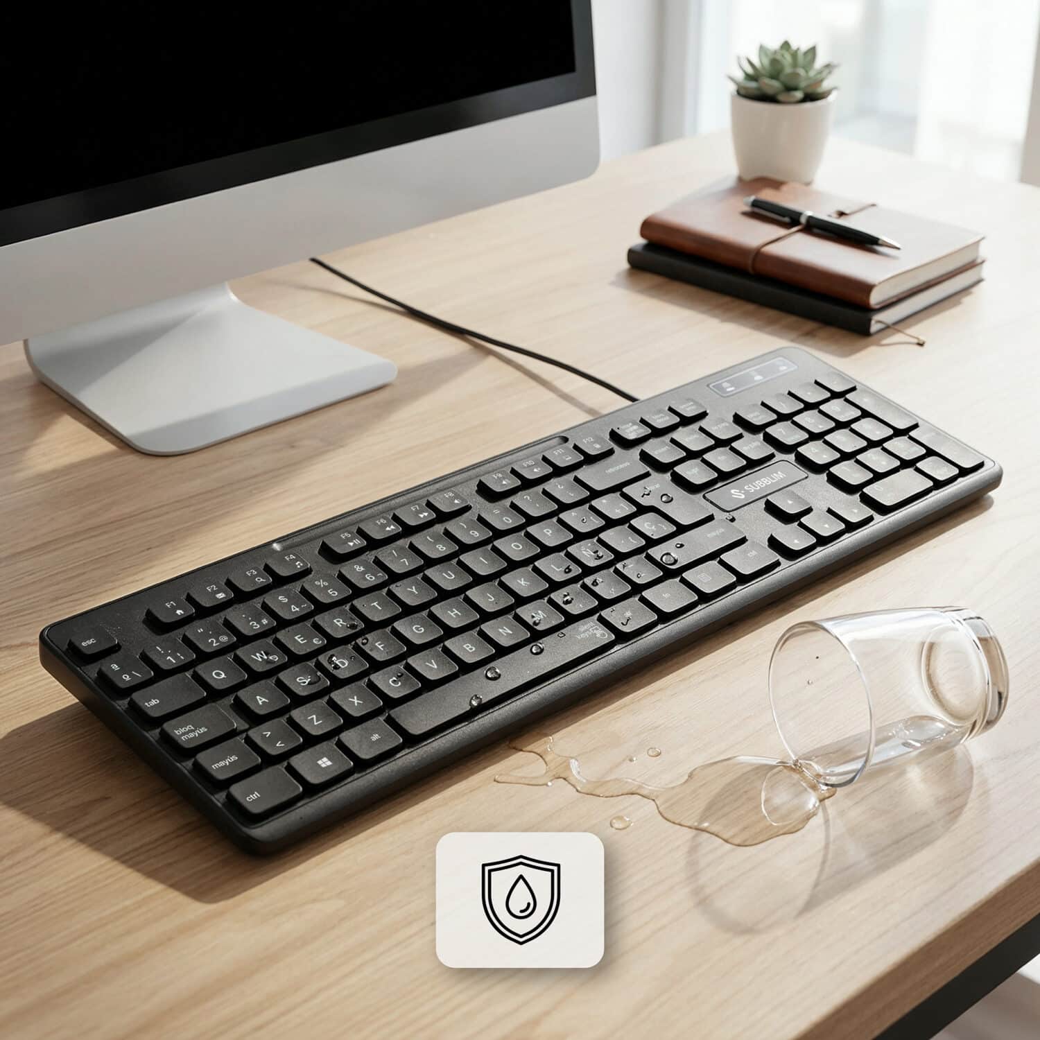SUBKBC-CSSK01 Combo Business Slim Silencioso con cable USB_5