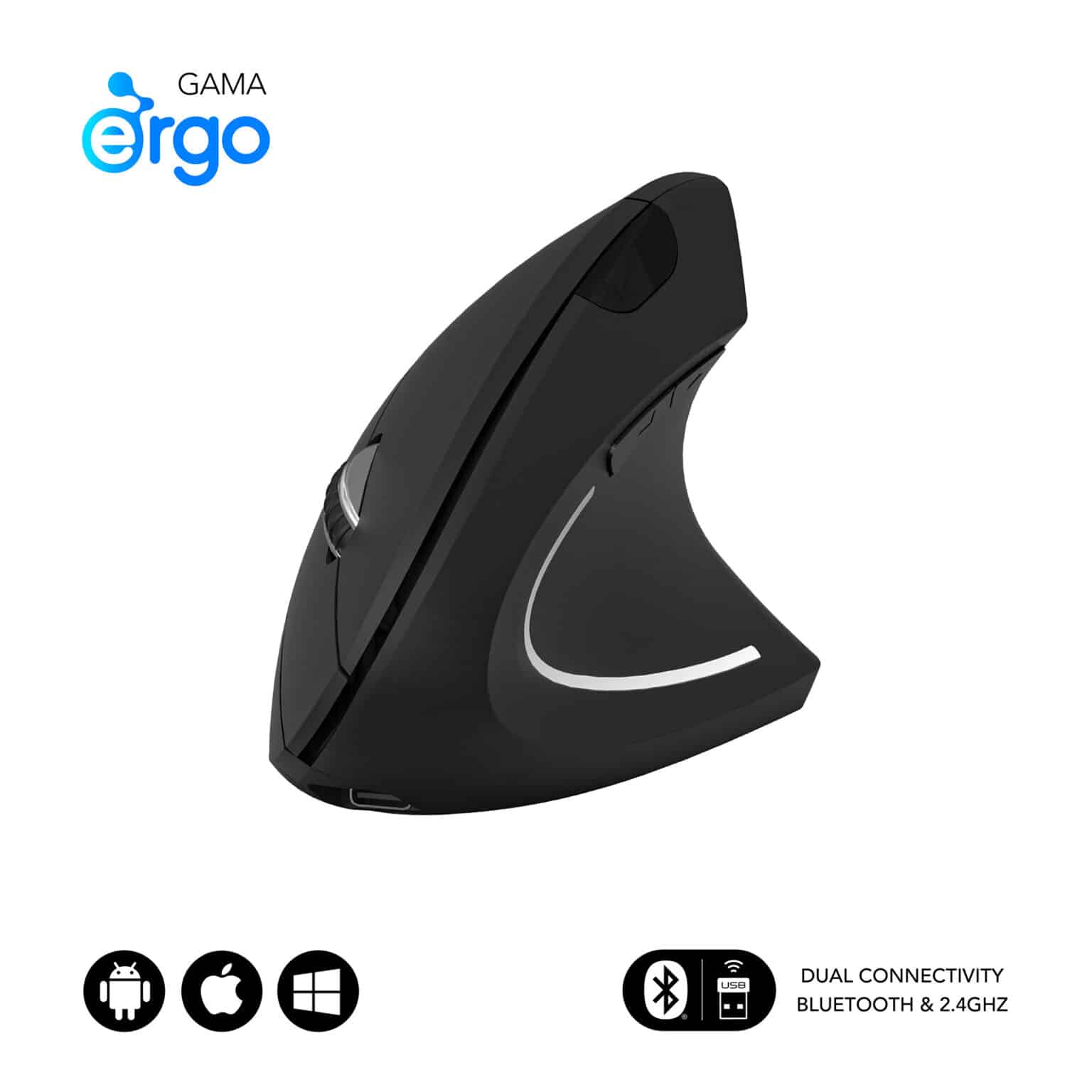 SUBMO-EDGVW01 GLIDE VERTICAL ERGO DUAL MOUSE BATTERY