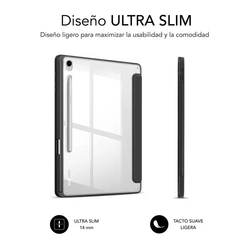 Funda Tablet Clear Shock Case Para Samsung S9 11"/S9 Fe 10,9" - Imagen 2