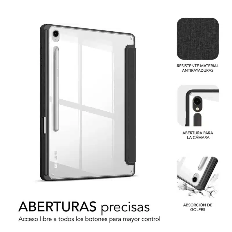 Funda Tablet Clear Shock Case Para Samsung S9 11"/S9 Fe 10,9" - Imagen 3