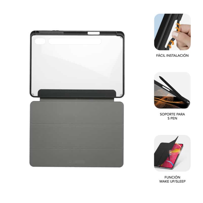 ✅ Funda Tablet Clear Shock Case Samsung S9 11"/S9 FE 10,9"
