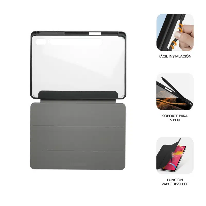 Funda Tablet Clear Shock Case Para Samsung S9 11"/S9 Fe 10,9" - Imagen 4