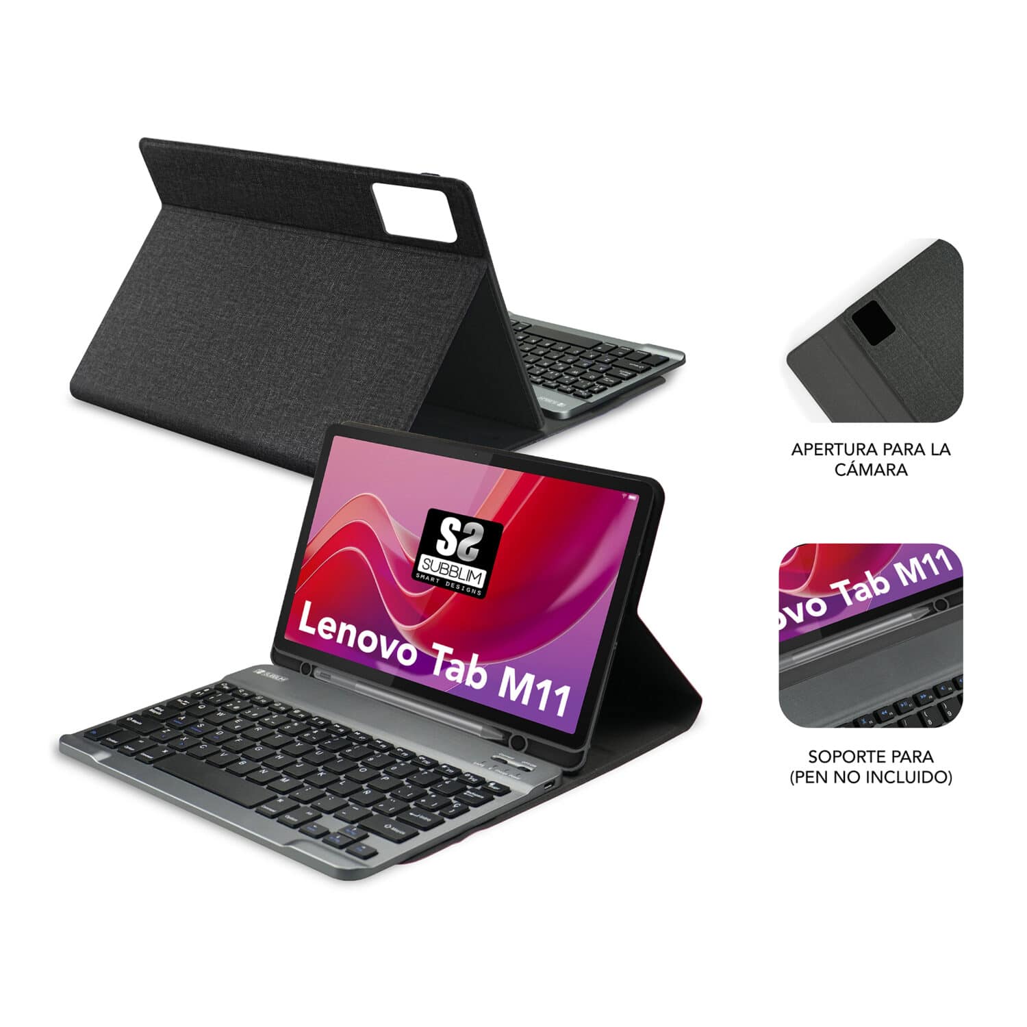 SUBKT3-BTL310 KeyTab Pro BT Lenovo Tab M11 5