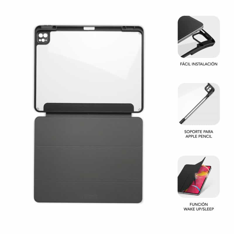 Funda Tablet Clear  Para Shock Case Ipad Pro 13" M4 2024 - Imagen 4