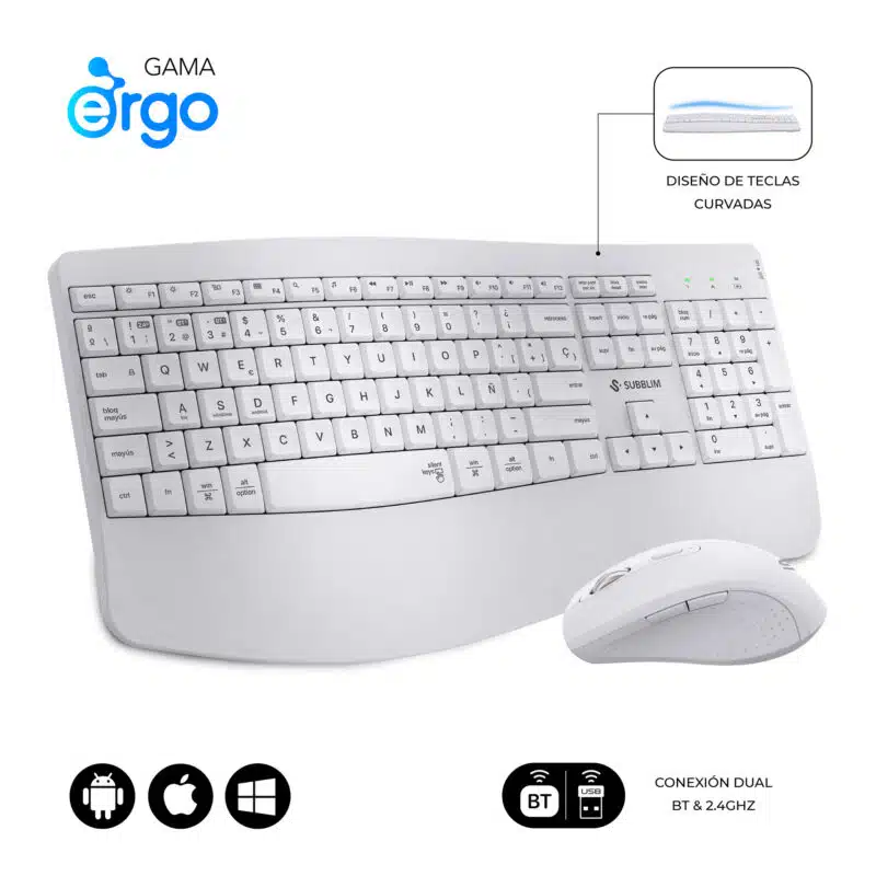 Combo Dual Office Prowave White
