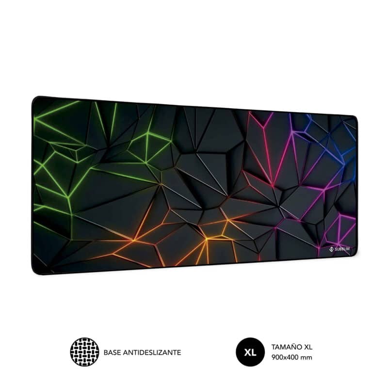 Neon Obsidian XL Mouse Pad