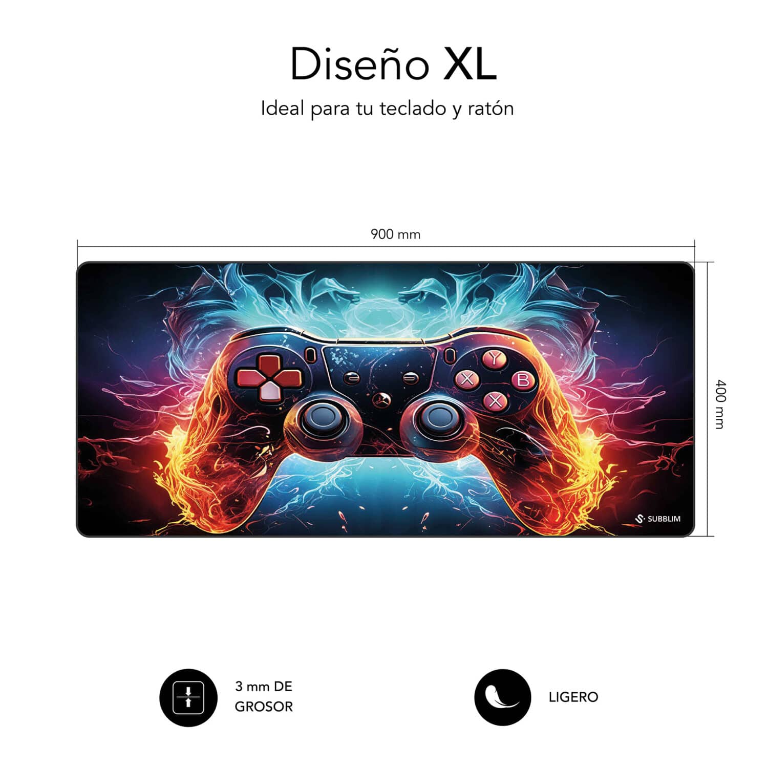 SUBMP-01PUW08 GameCore XL Mouse Pad_3