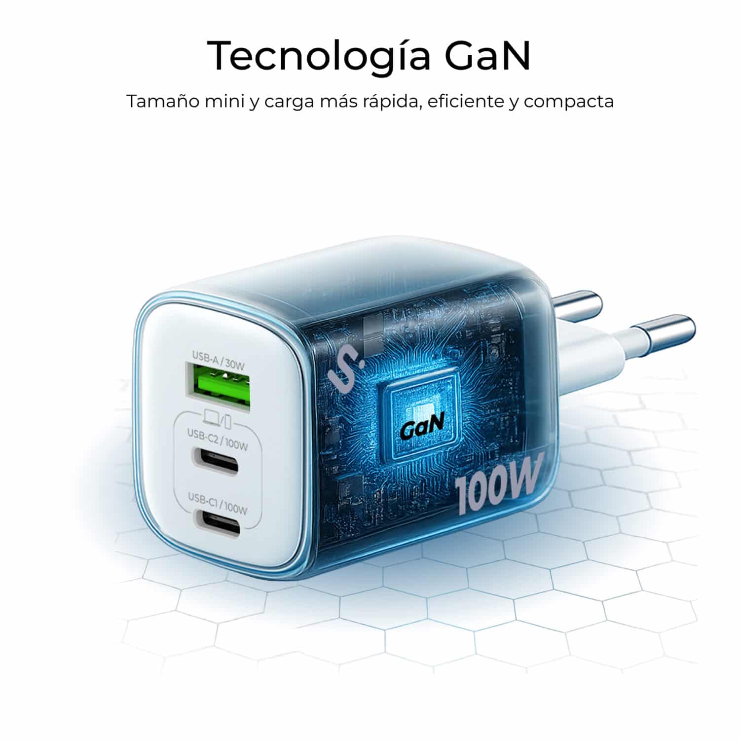 SUBCHG-6G1003 100W CHARGER USB C+C