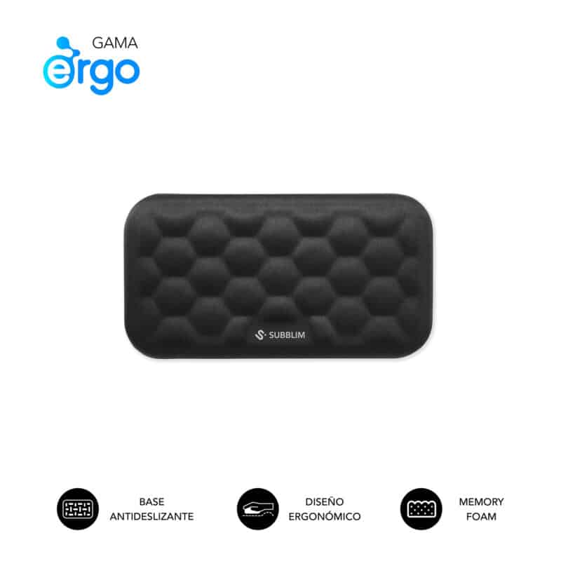 Ergo Airpadding Mouse Wrist Rest Black