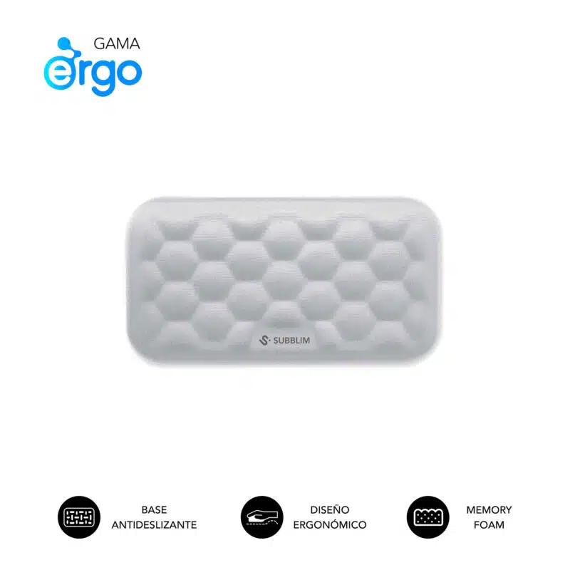 Ergo Airpadding Mouse Wrist Rest Silver