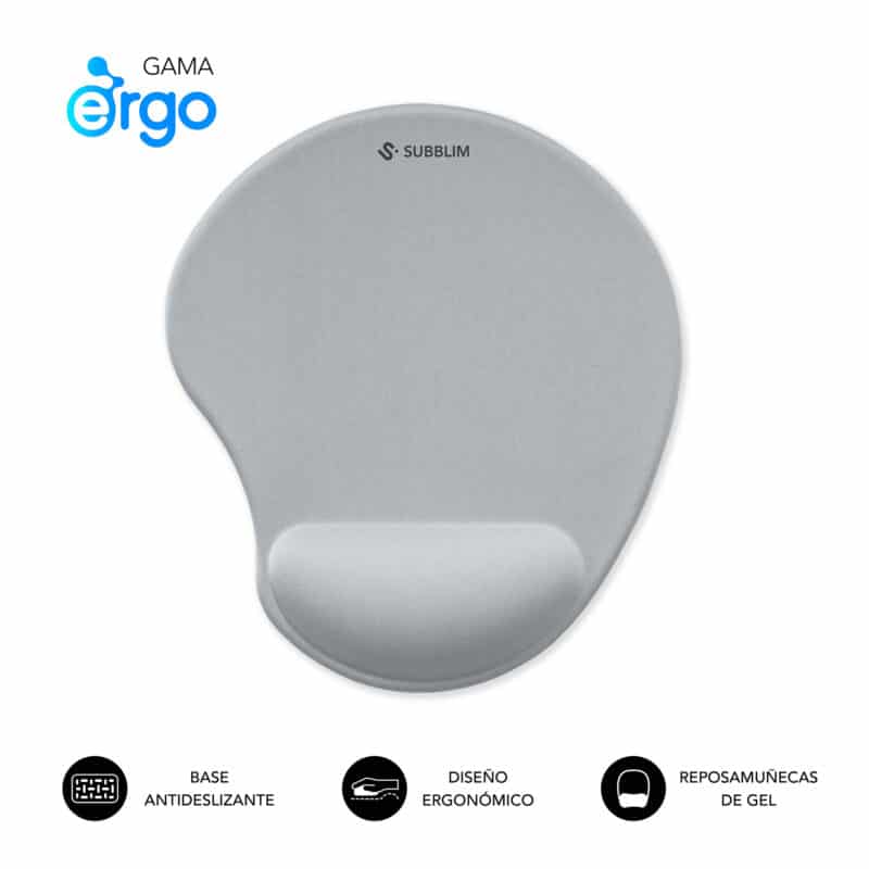 Ergo Neogel Mousepad Silver