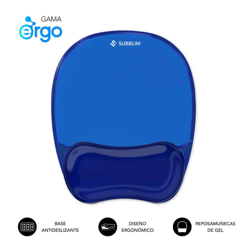 Ergo Crystal Flex Mouse Pad Dark Blue