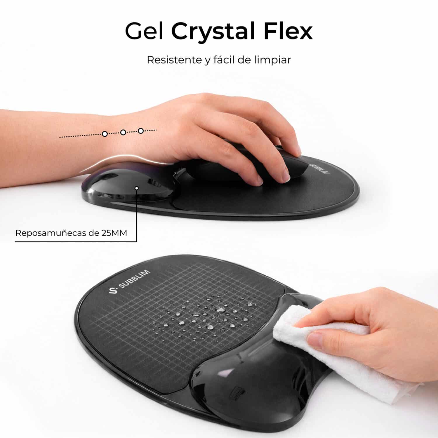 SUBMP-04E071 ERGO CRYSTAL FLEX MOUSE PAD BLACK_3