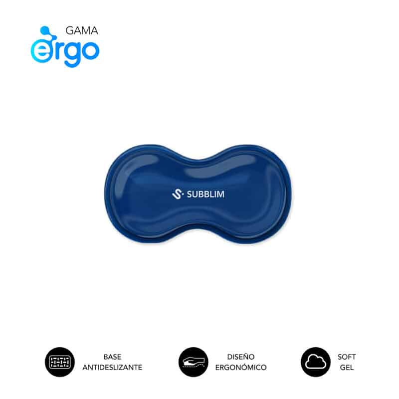 Ergo Crystal Flex Mouse Wrist Rest Dark Blue