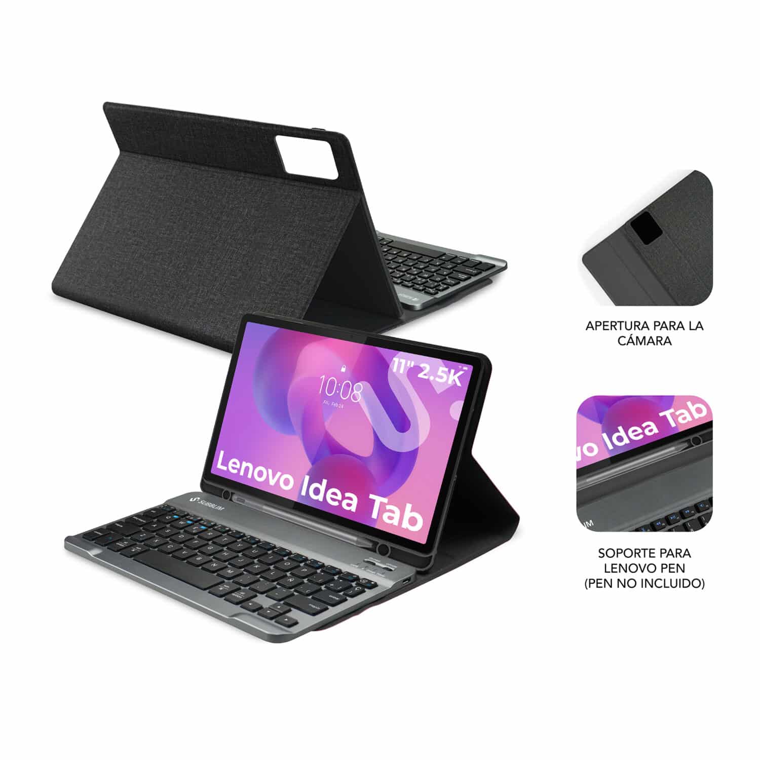 SUBKT3-BTL340 Keytab Pro BT Lenovo Idea Tab 11" 2025_5