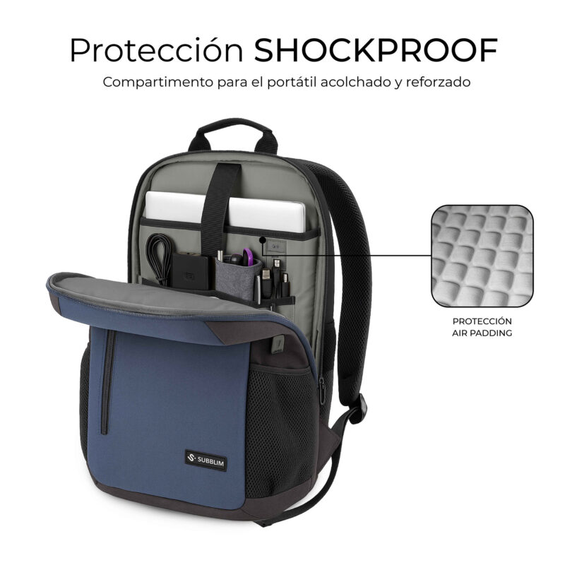 Nomad Xpand Air Padding Backpack 15.6 Blue - Image 5