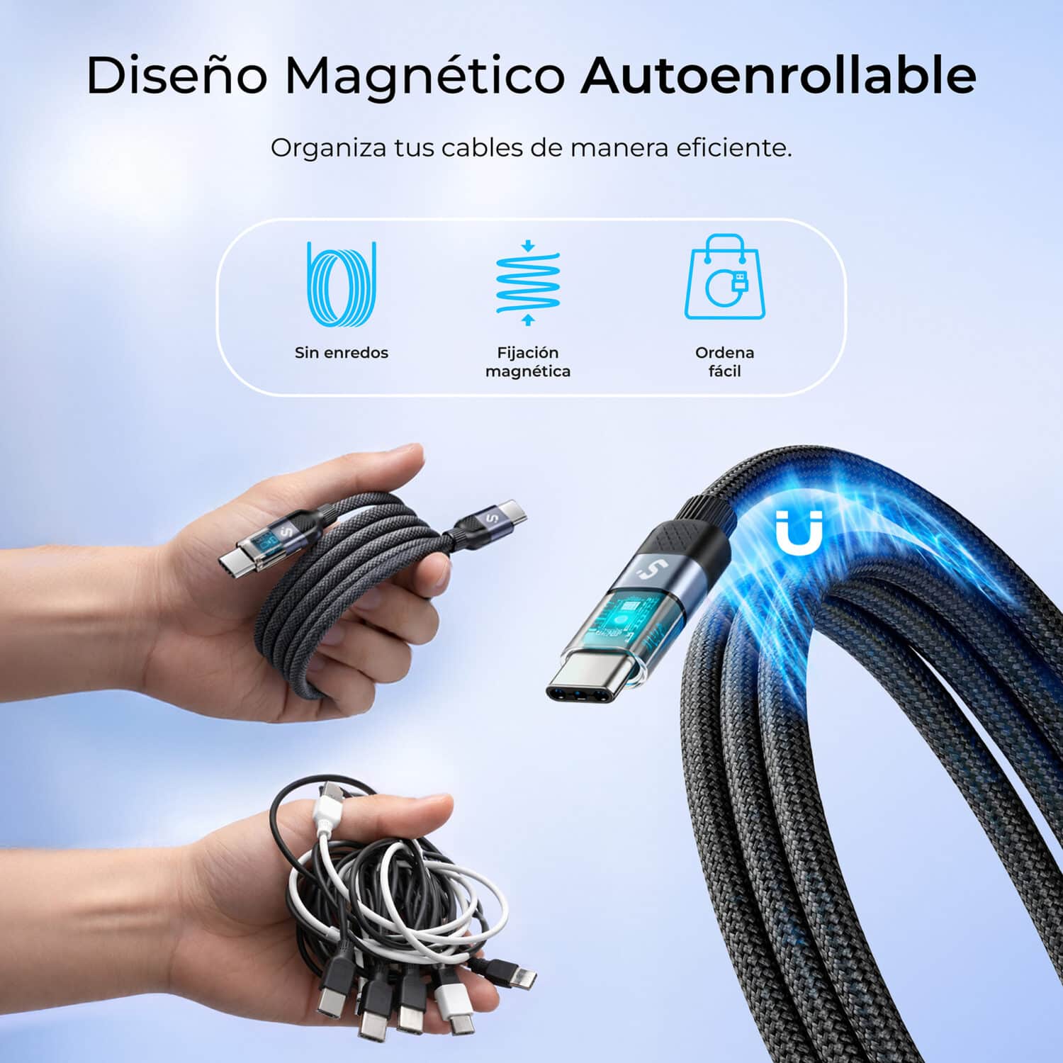 Cable magnético